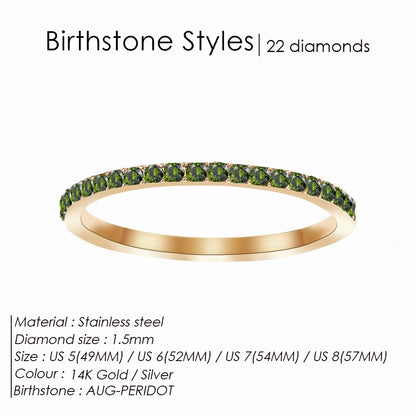 Signature Multiple Gemstone Ring