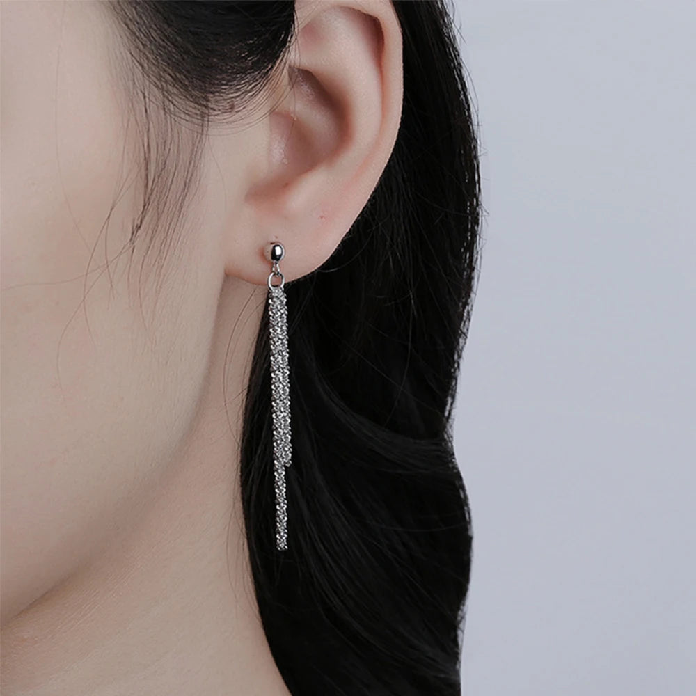 Fine Sparkling Earrings
