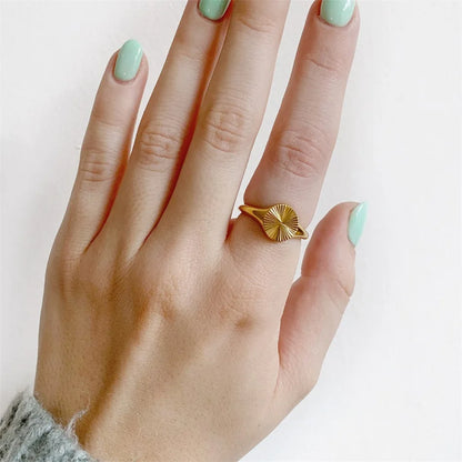 Moonlit Wave Ring