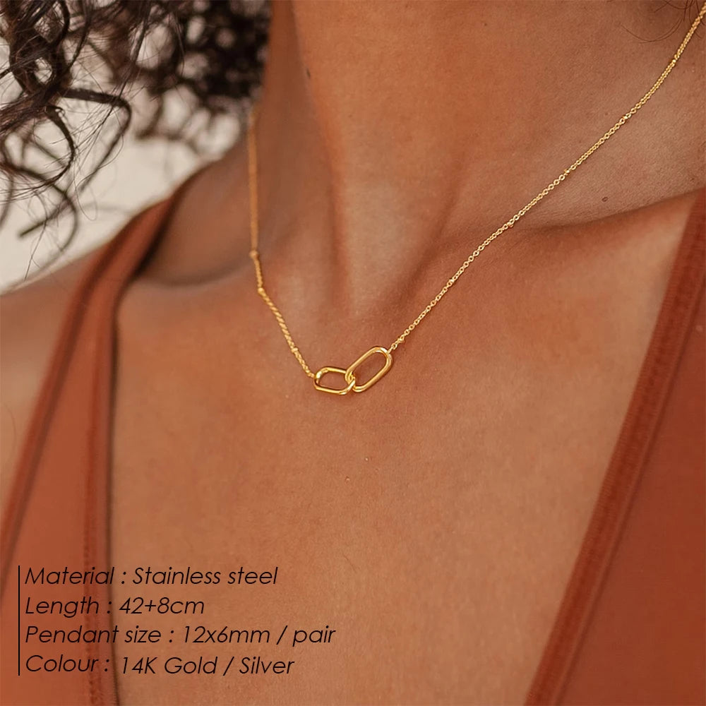 Fine Link Necklace