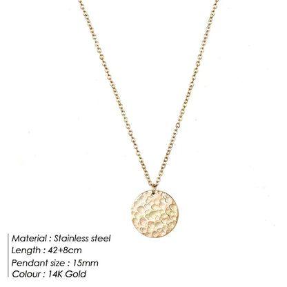 Luna Circle Necklace