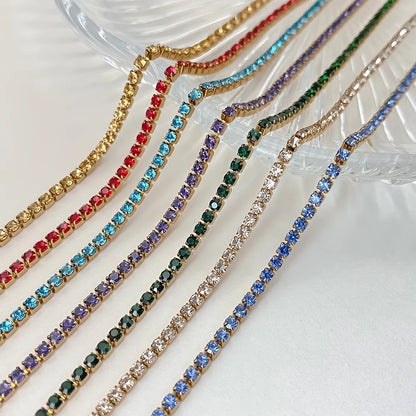 Sparkling Gemstone Necklace