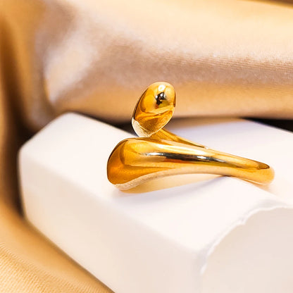"Raindrop" Glossy Ring