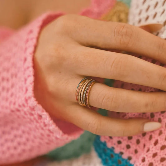 Signature Multiple Gemstone Ring