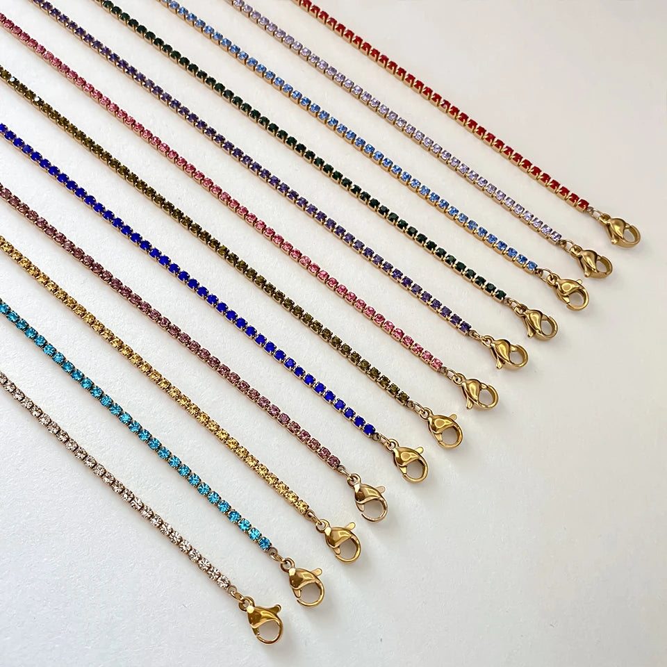 Sparkling Gemstone Necklace