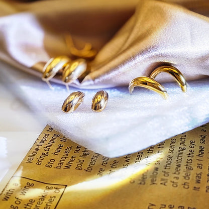 "Raindrop" Glossy Earrings