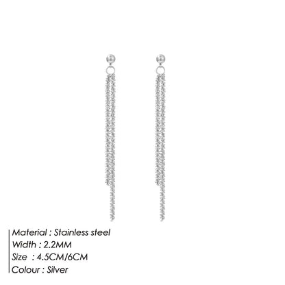 Fine Sparkling Earrings