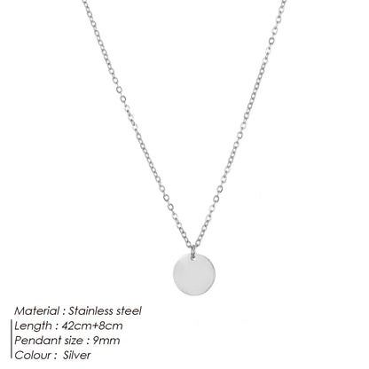 Luna Circle Necklace