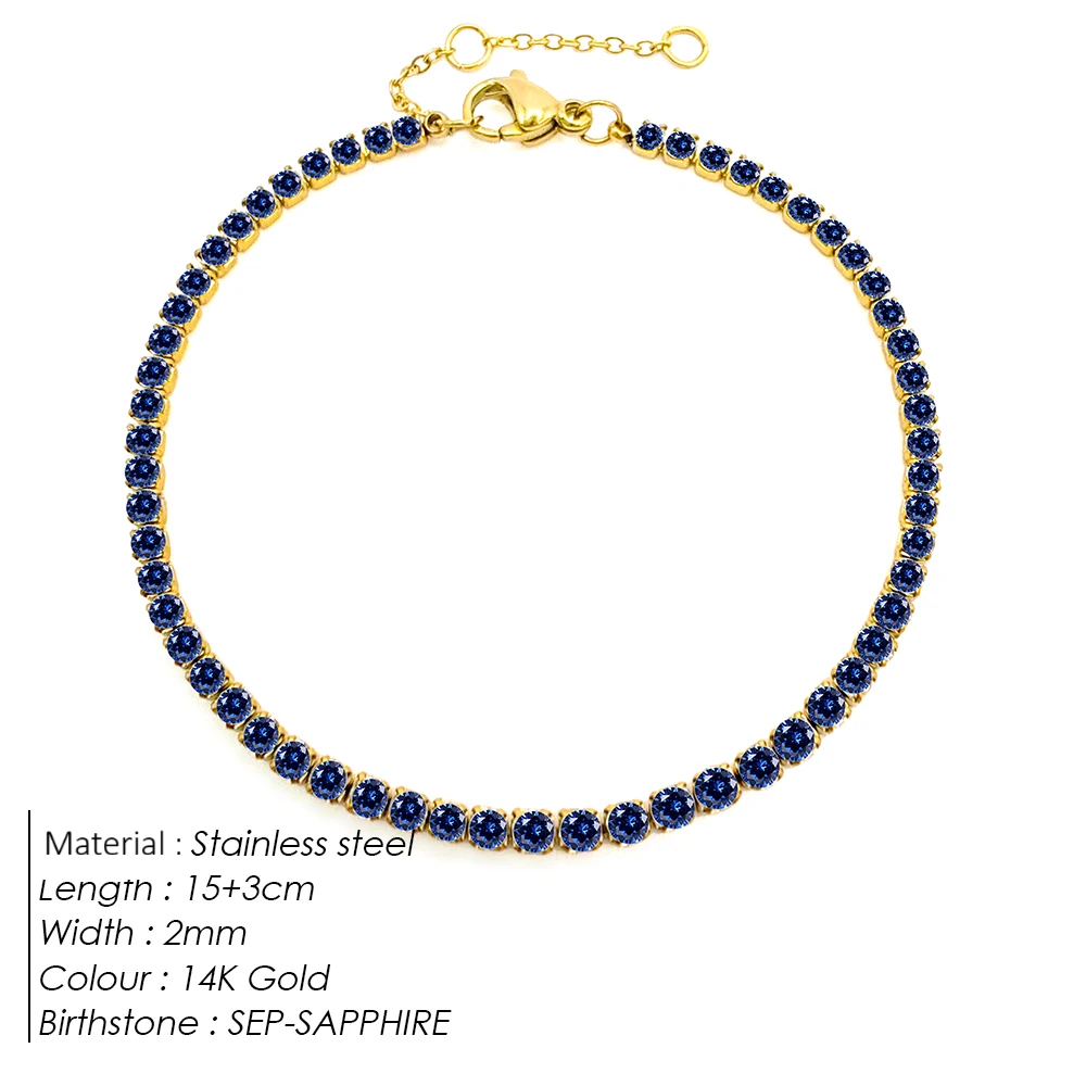 Sparkling Gemstone Bracelet