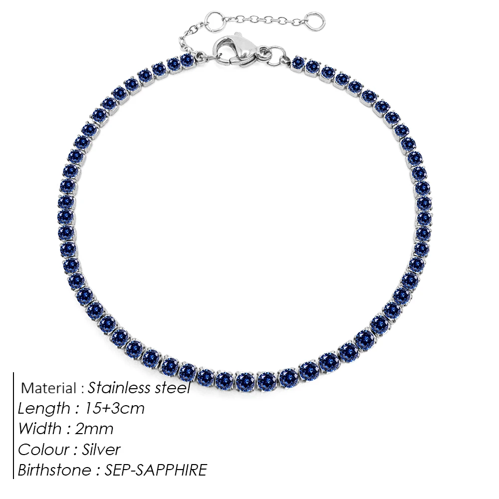 Sparkling Gemstone Bracelet