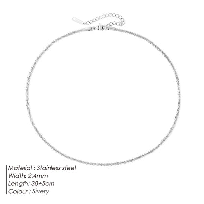 Fine Sparkling Necklace