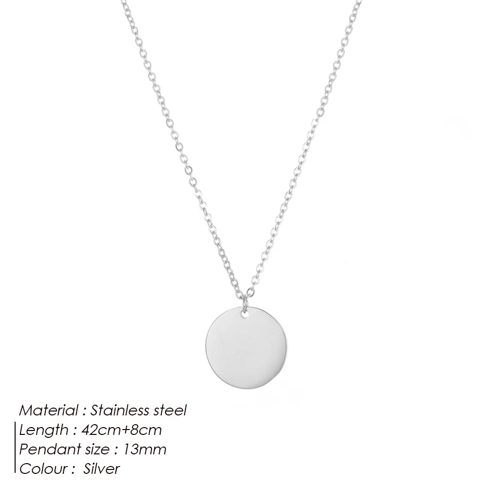 Luna Circle Necklace