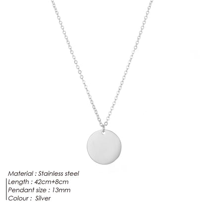 Luna Circle Necklace