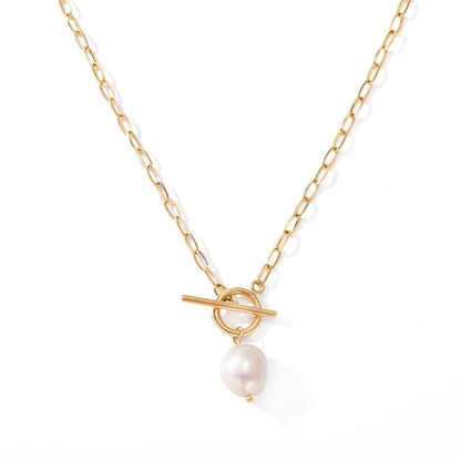 Irregular Pearl Necklace