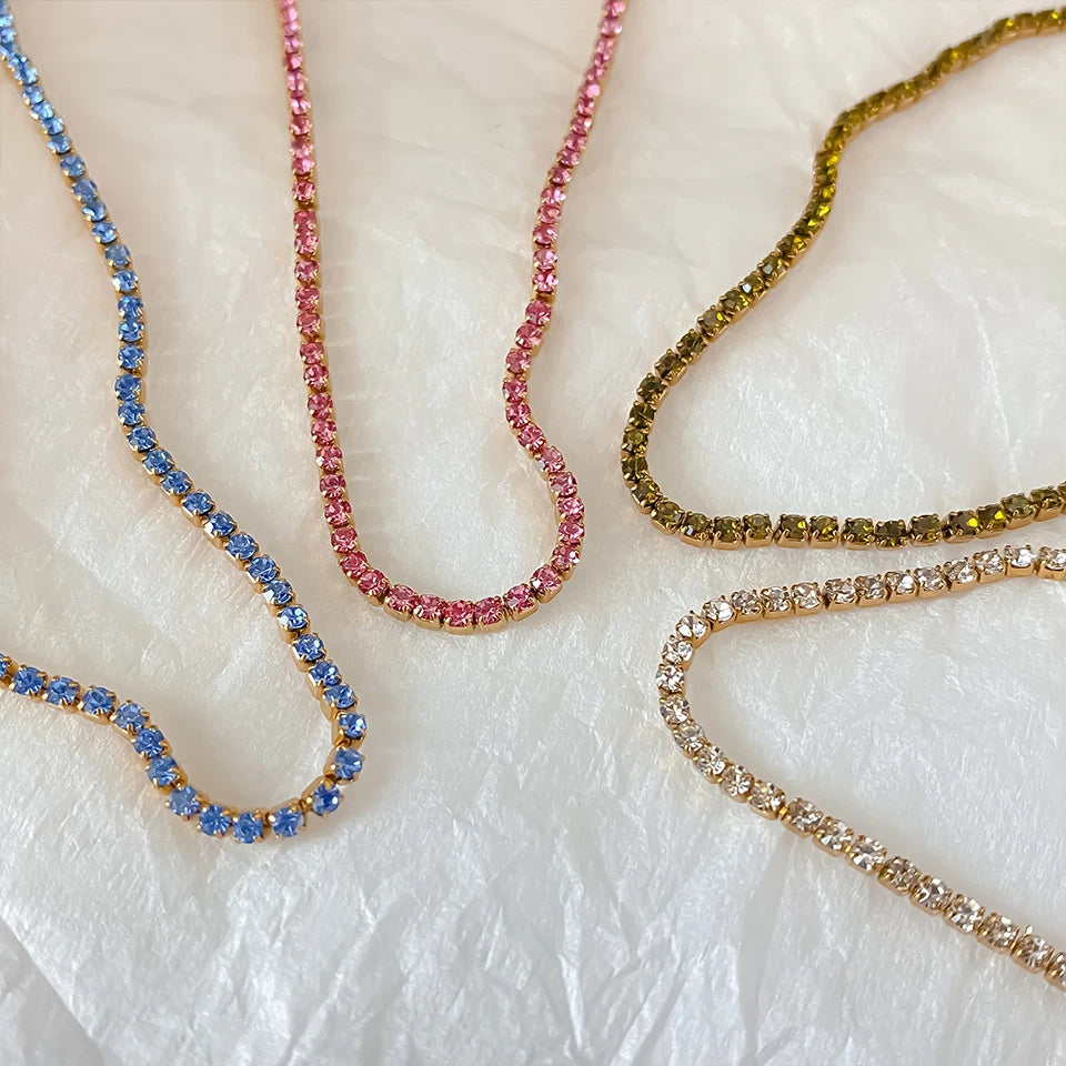 Sparkling Gemstone Necklace