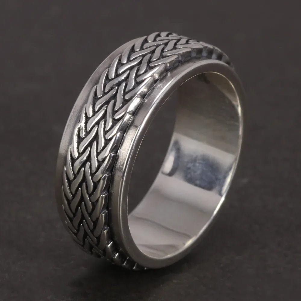 Rotating Silver Ring