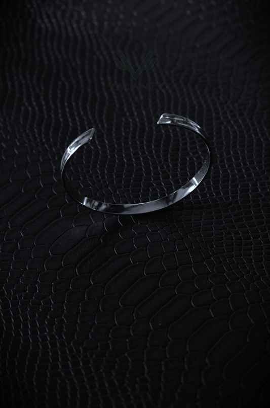 Minimalist Polished Cuff Bracelet