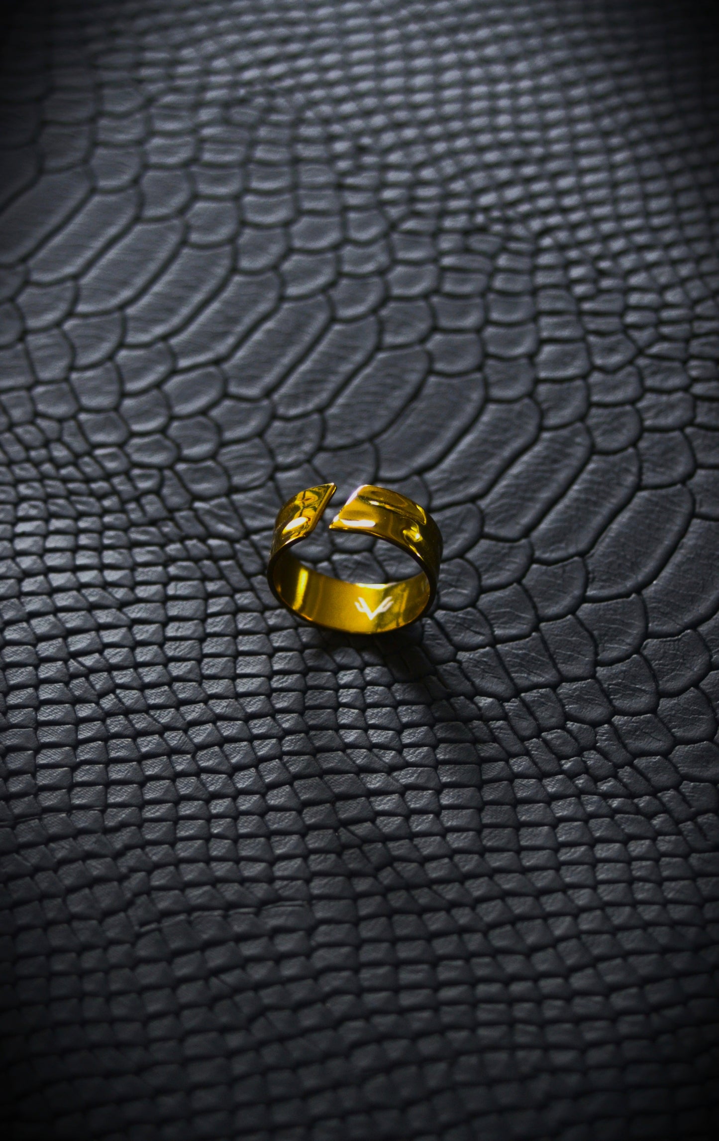 Designer Polished Ring