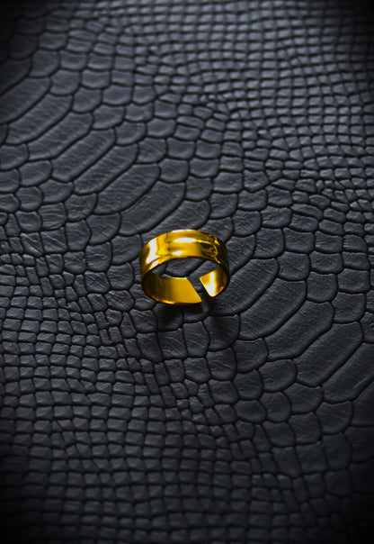 Designer Polished Ring