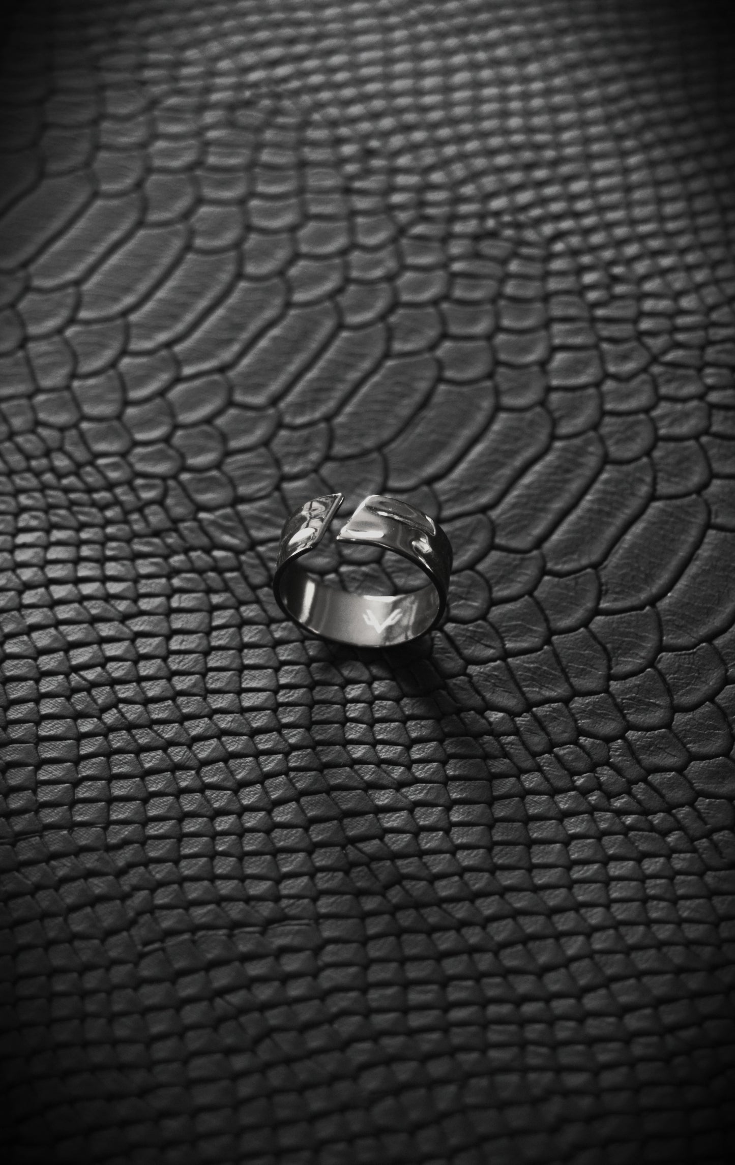 Designer Polished Ring