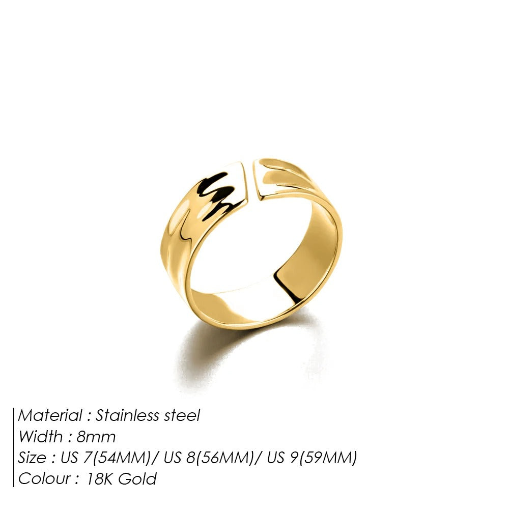 Designer Polished Ring