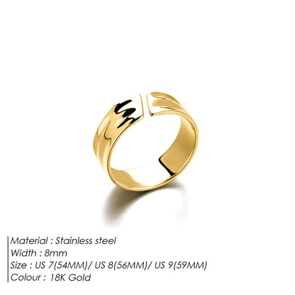 Designer Polished Ring