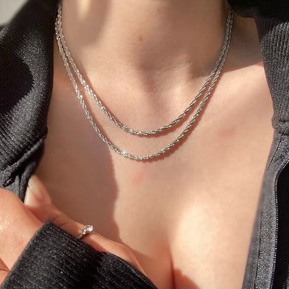 Fine Sparkling Necklace