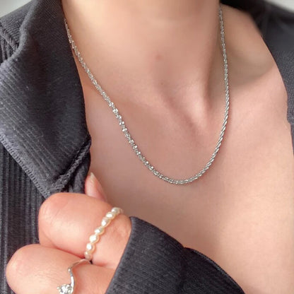 Fine Sparkling Necklace