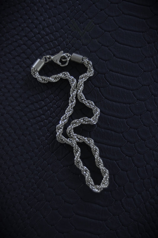 Minimalist Twisted Rope Bracelet