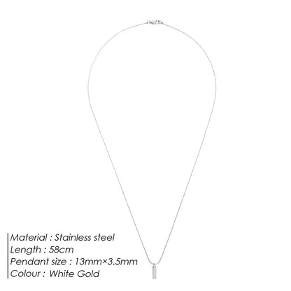 Wire Pendant Necklace