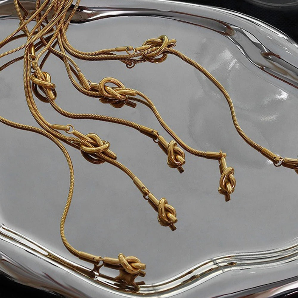Y Shape Rope Necklace